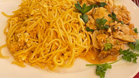 Poulet sauté aux gimgembres