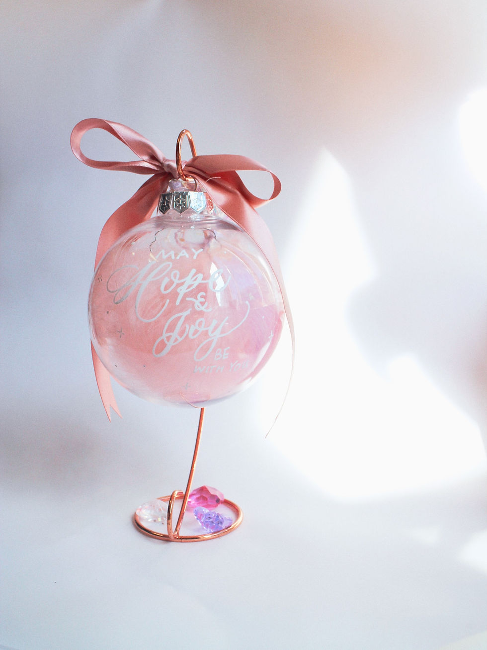 Thumbnail: Clear Acrylic Christmas Bauble