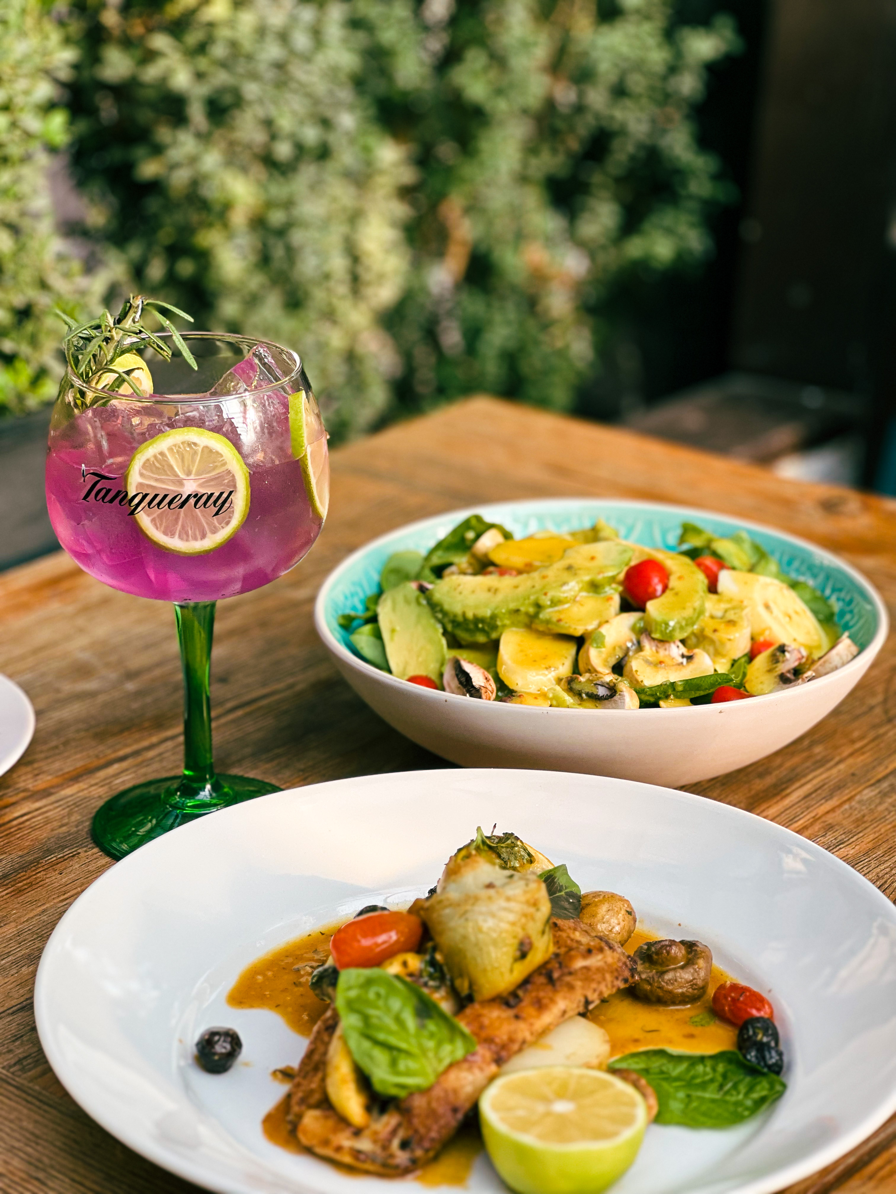 Arranged Food and Objects