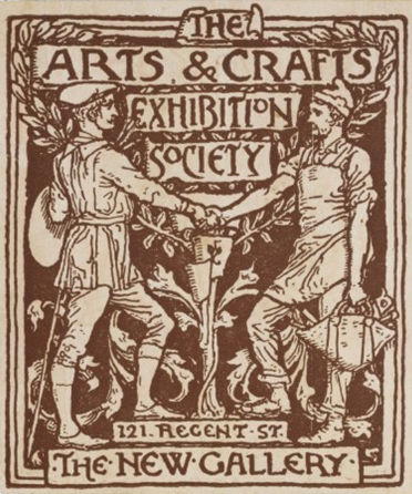 ARTS AND CRAFTS -JULISTE 1890 / WALTER CRANE / LONTOO