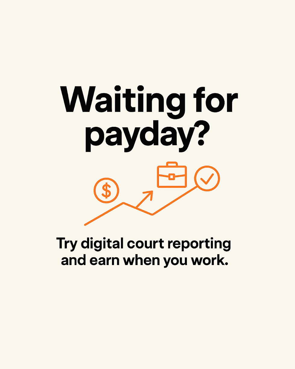 Still Broke and Burnt Out? Discover Digital Court Reporting (No Degree Needed)