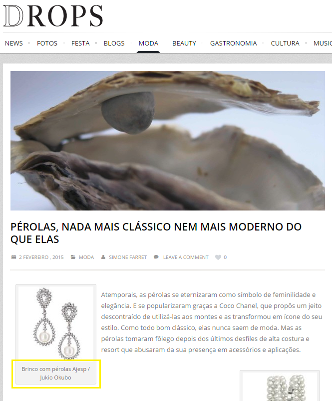 02/02/2015 | Revista Drops Magazine