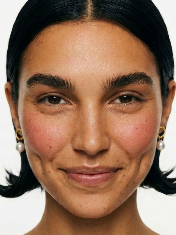 Miniature : Boucles d'oreilles pendantes Carol - Cercle torsadé doré