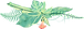 a tropical leaf