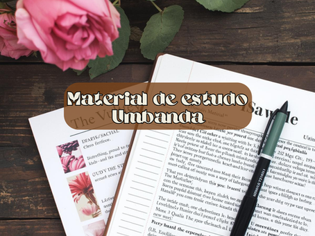 Material de estudo da Umbanda