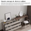 Thumbnail: Kaiya Vanity Table + Cabinet Drawer + Stool / Chair + LED Mirror