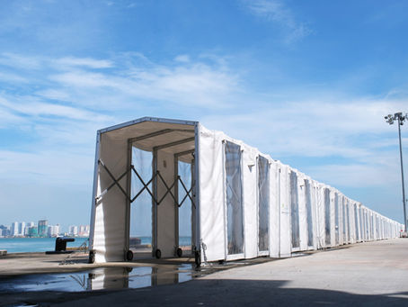 Tunnel Tent Installation at Penang Port: A Smart Solution for Efficient Port Operations