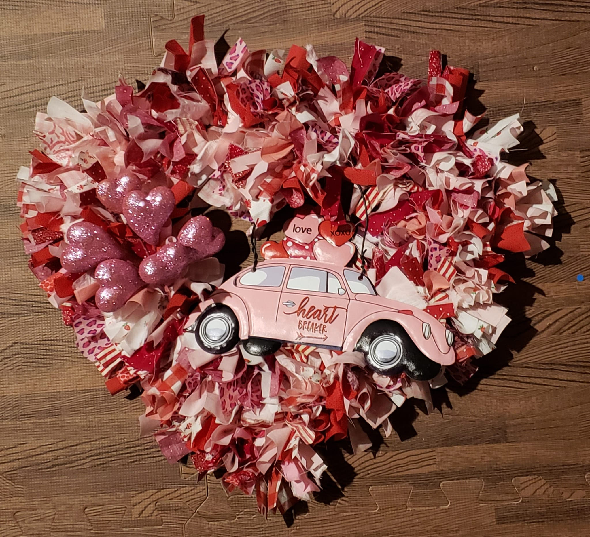 Valentine wreath