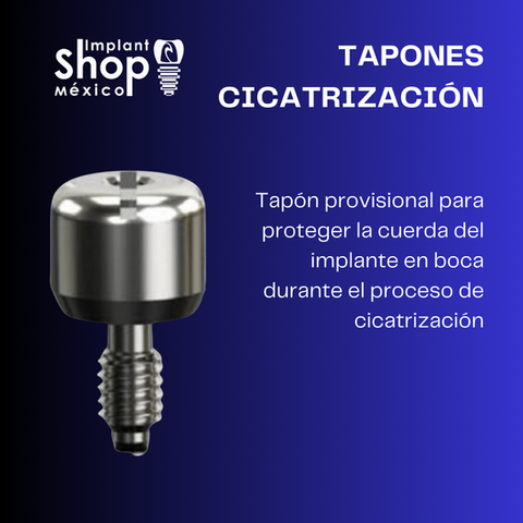 Dental implant healing cap