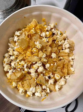 Loaded Baked Potato Popcorn