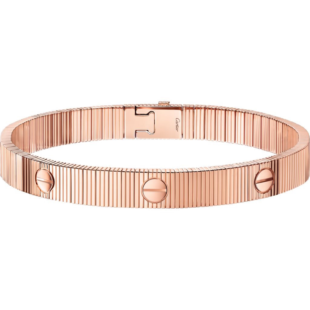 C*rtier love unlimited bracelet rose gold