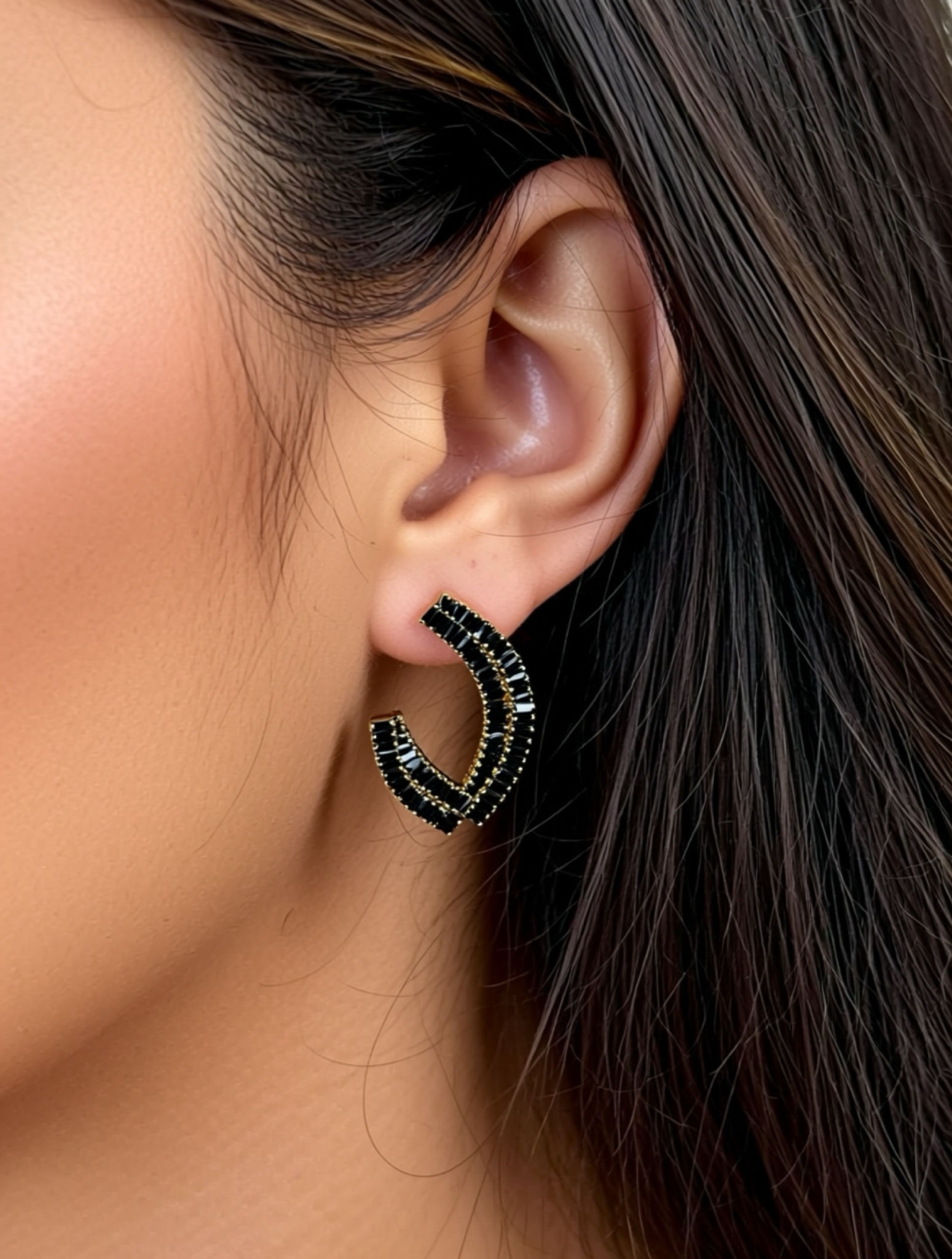  The clique Nòir earring 