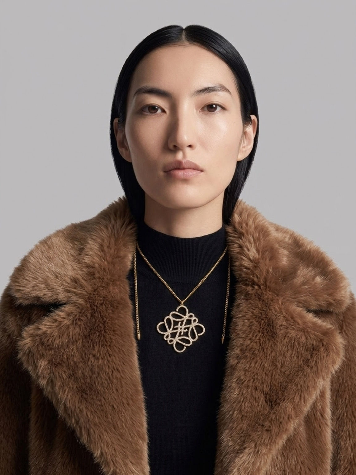 Lo*we drawstring necklace 
