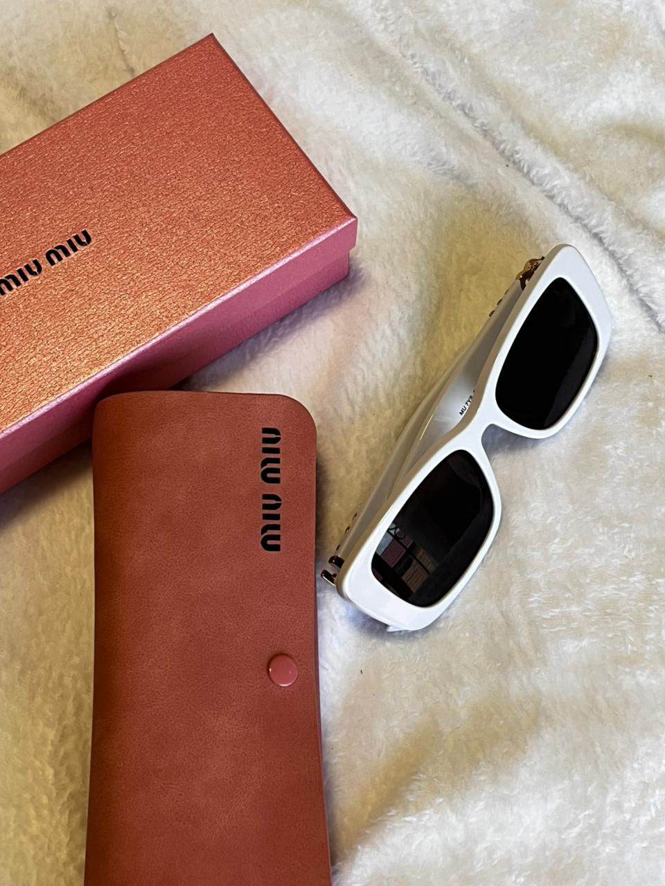MM sunglasses with packaging 