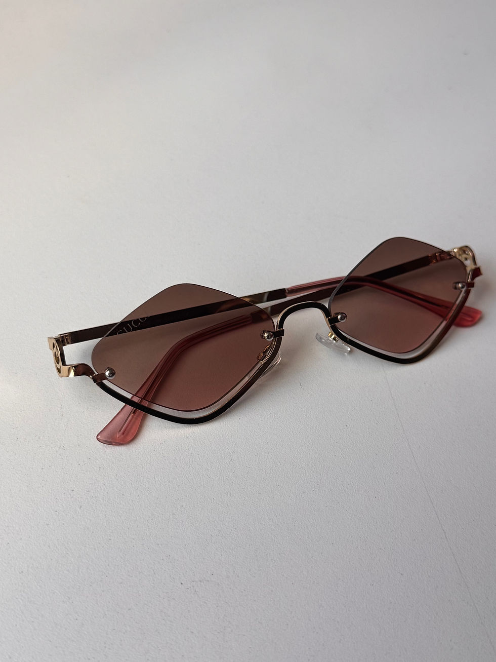 Thumbnail: GG prism sunglasses in taupe