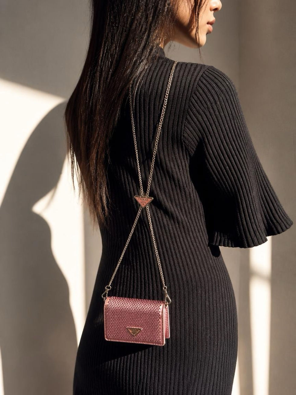 Thumbnail: Pr*da embellished bag 