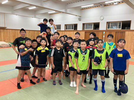 安全にタックル練習!