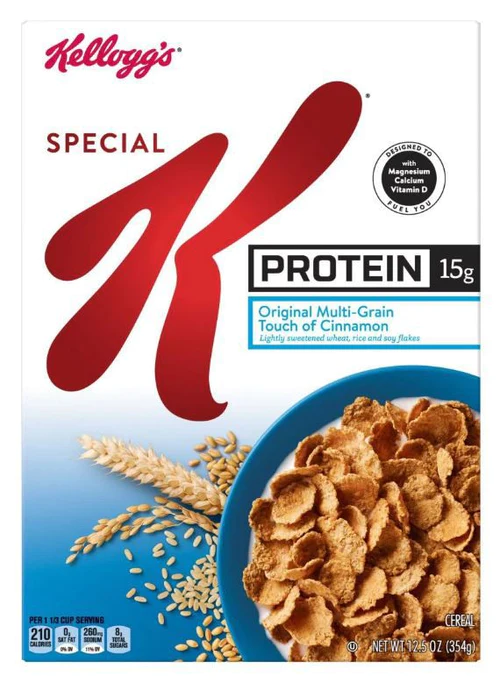 Special K Protein Cereal, 12.5 oz - Pack of 4