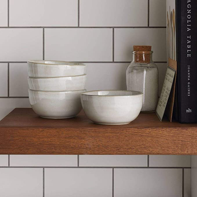 Thumbnail: Hearth & Hand™ with Magnolia Reactive Glaze Set of 4 Mini Bowls