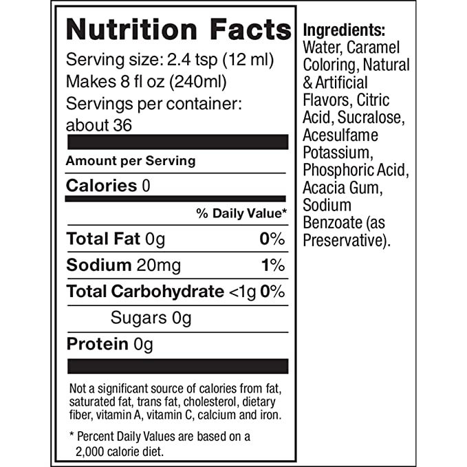 Thumbnail: SodaStream Diet Caffeine Free Cola, 440ml, 14.8 Fl Oz (Pack of 4)