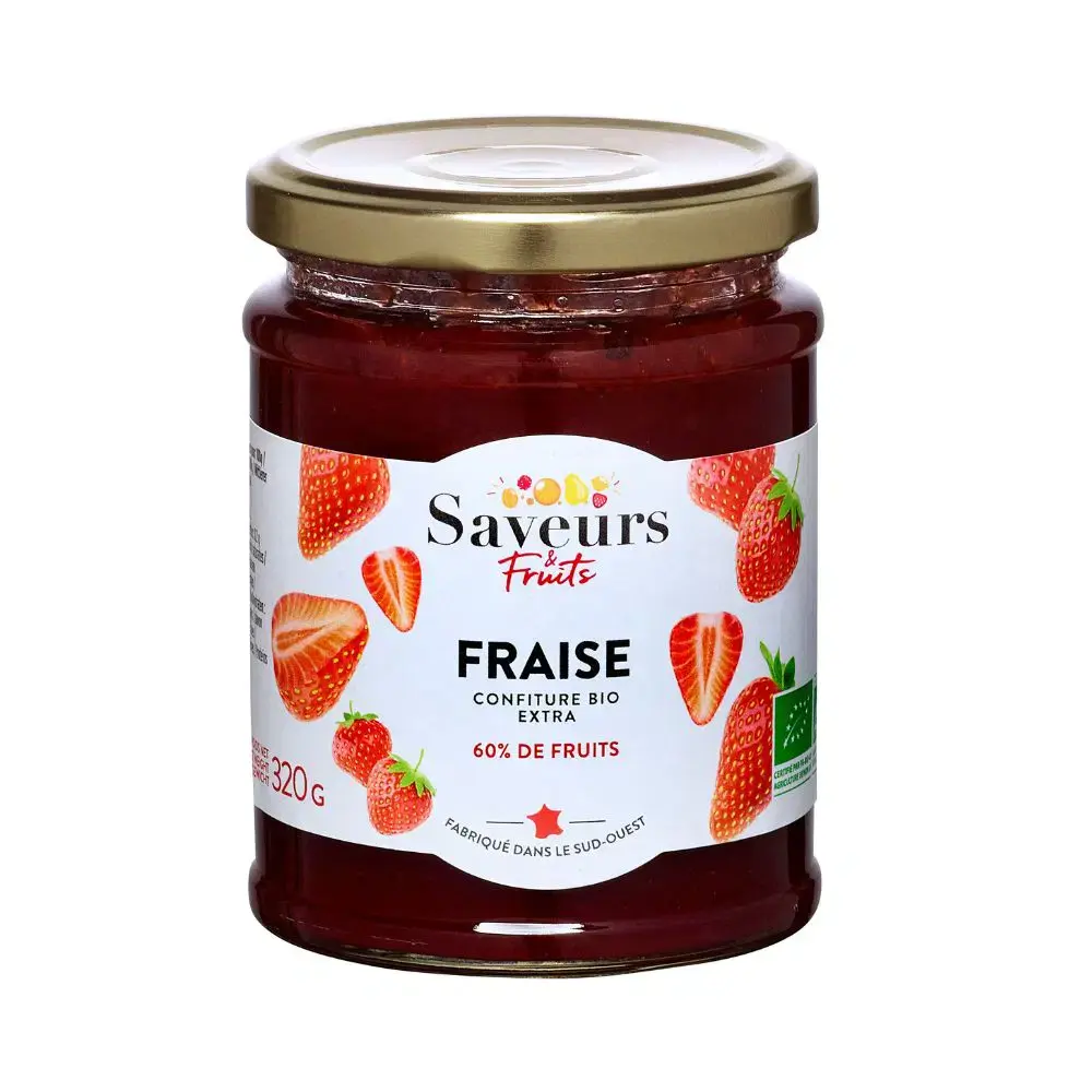 Confiture Extra Fraise Bio