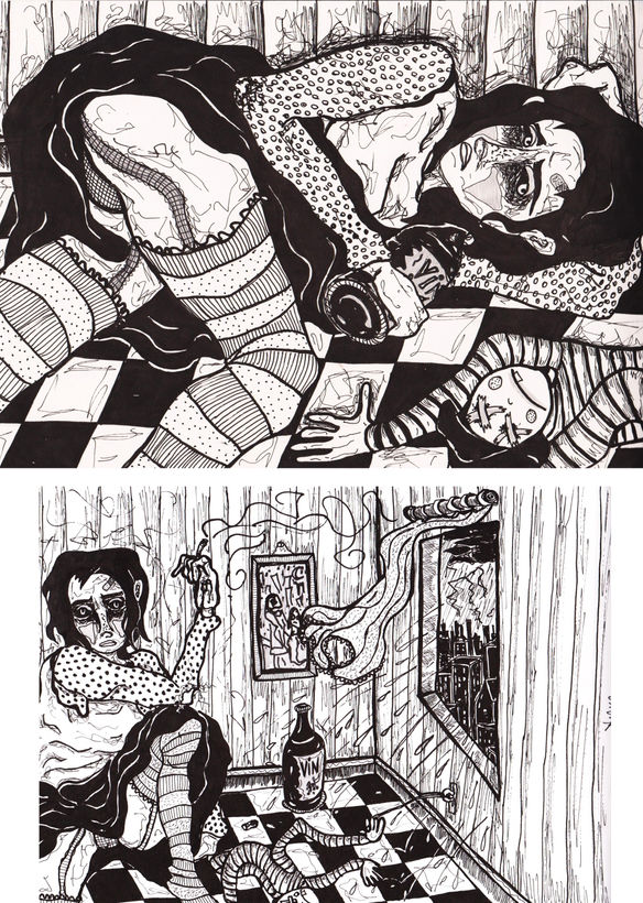 Algumas histórias em zines que ficaram pra trás...