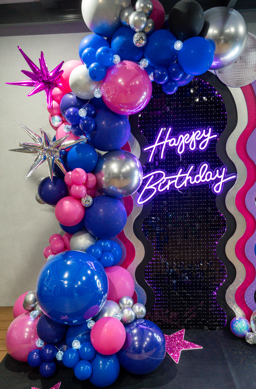 Party Pop Kids personalised celebration setup