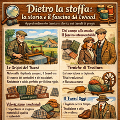 Dietro la stoffa: la storia e il fascino del tweed