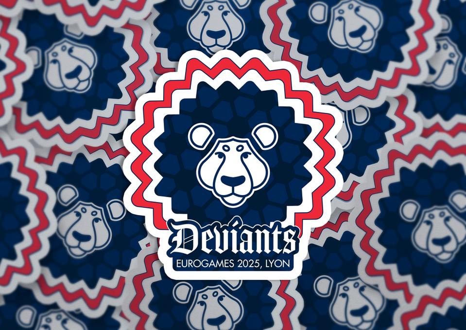 Deviants Soccer Team logo for Lyon Eurogames tournament