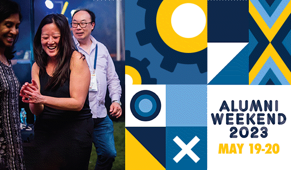 Alumni Weekend 2023 Animated Email Graphic Version 2