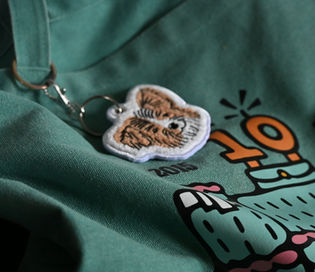 dog keychain