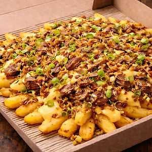 Joe’s XXL Pulled Pork Cheese Fries