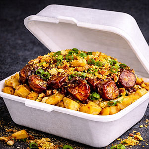 Joey’s Currywurst Spezial Fritten