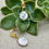 Thumbnail: Elana Disc Pearl Earrings