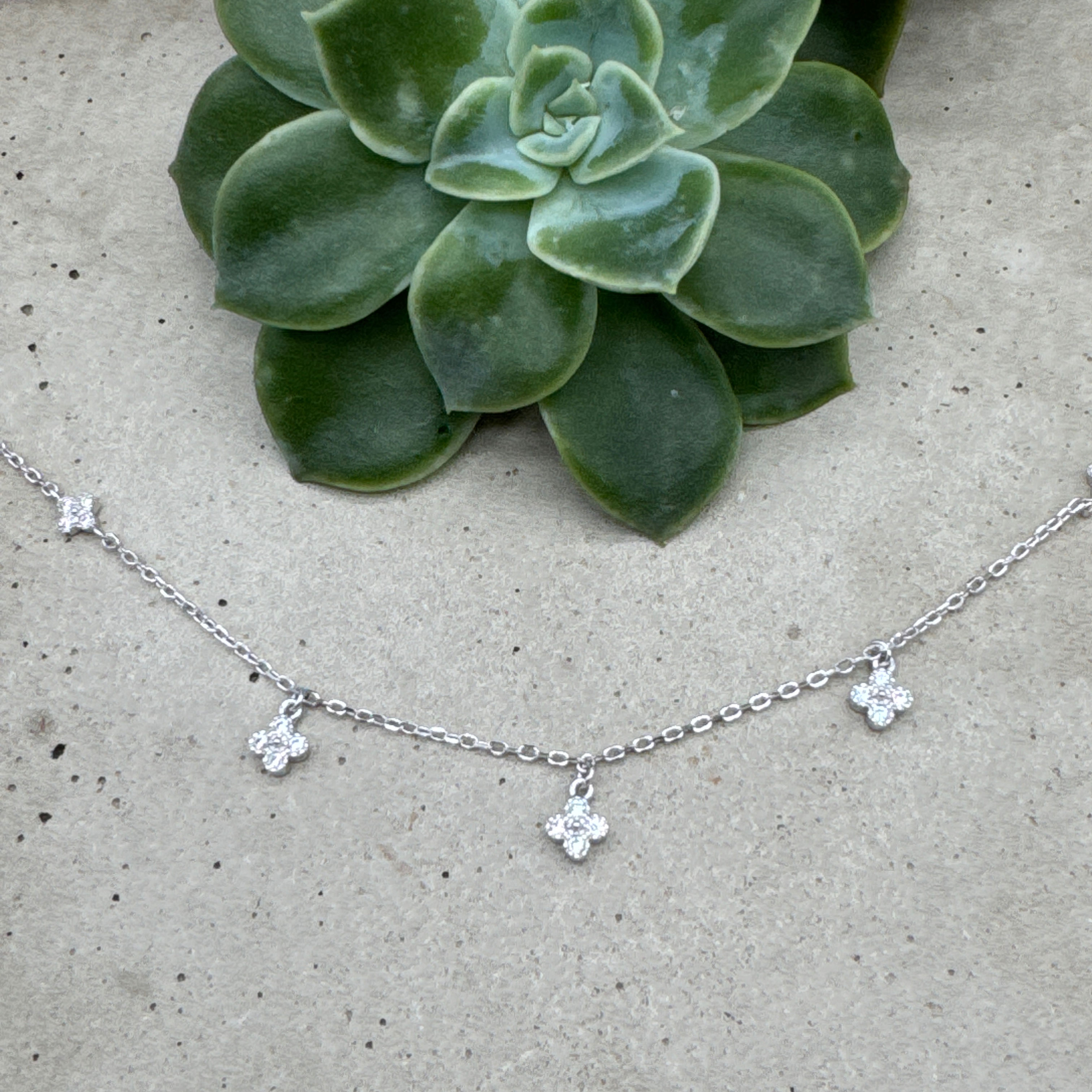 Crystal Blossom Necklace