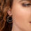 Thumbnail: Rose gold & silver hoops