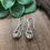 Thumbnail: Stylish two-tone earrings