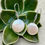 Thumbnail: Celeste Disc Pearl Earrings