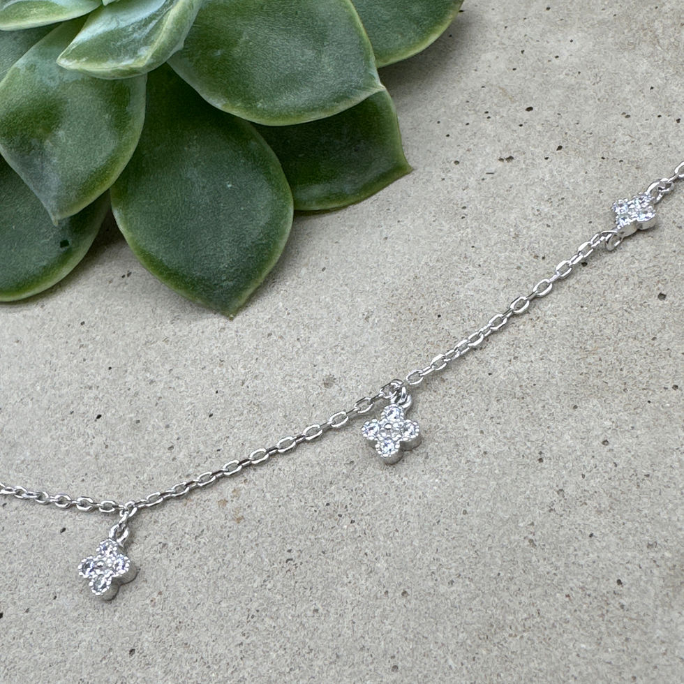 Thumbnail: Crystal Blossom Necklace