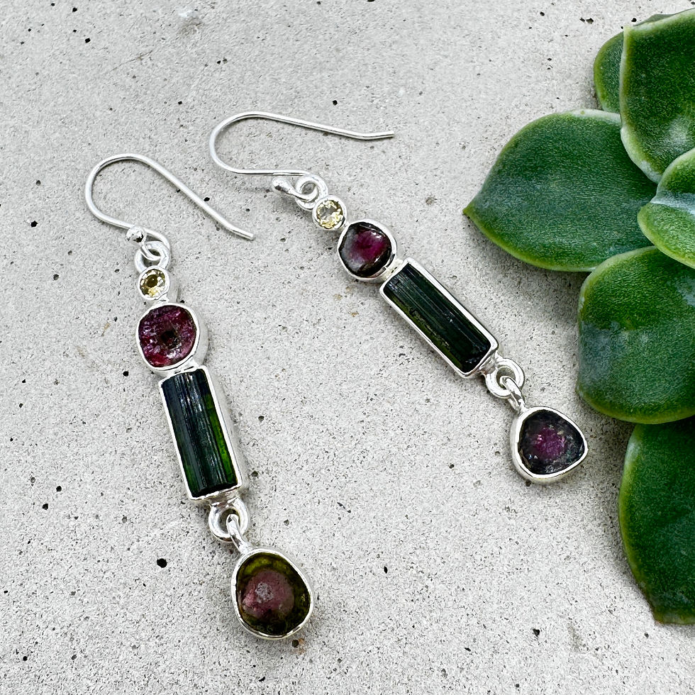 Thumbnail: Juicy Gem Dangle Earrings