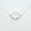 Thumbnail: Chantel Disc Pearl Necklace
