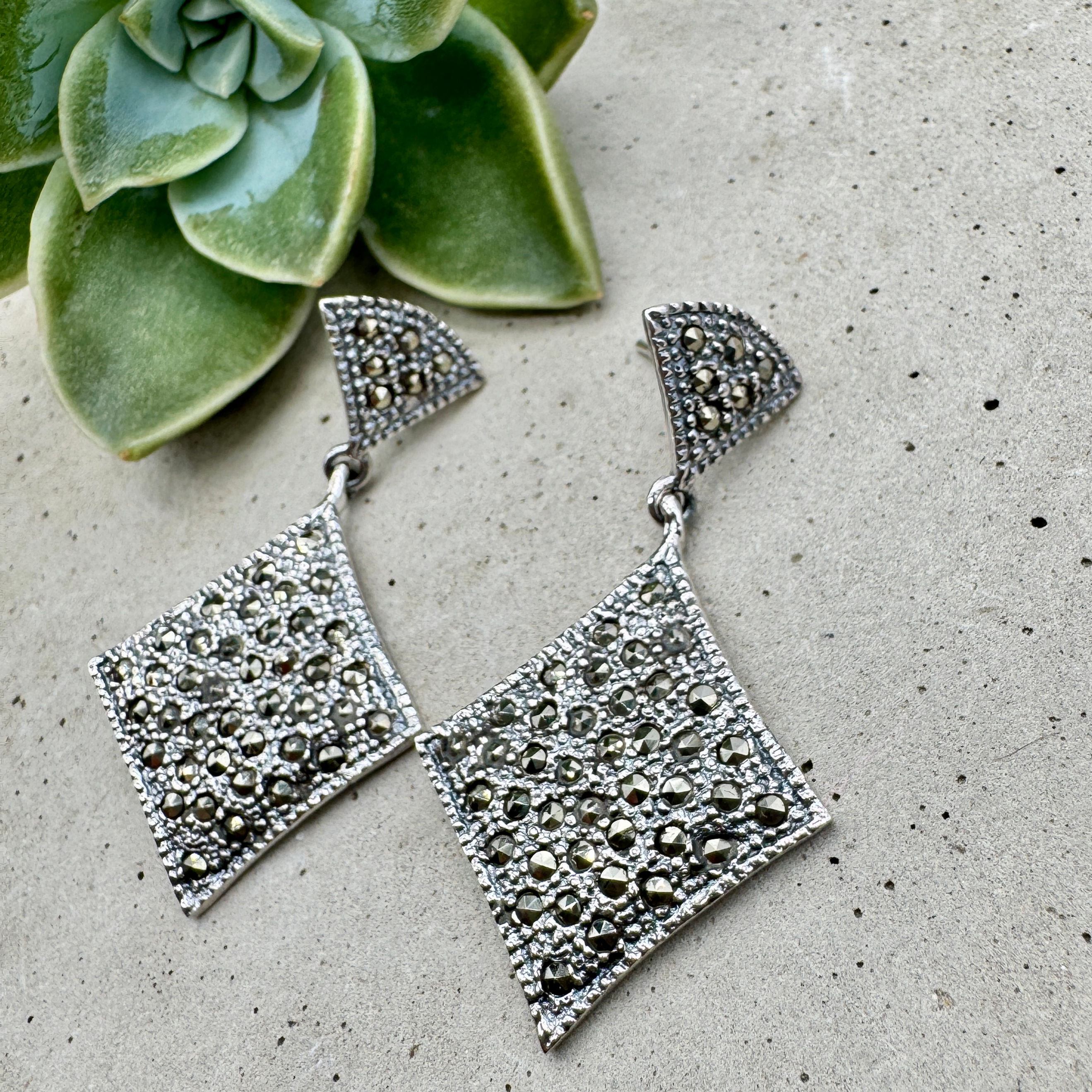 Kay Marcasite Earrings
