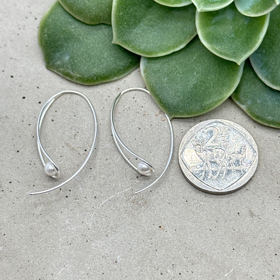 Thumbnail: Naiya Pearl Drop Earrings