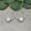 Thumbnail: Dew Drop Hoop Earrings