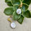 Thumbnail: Elana Disc Pearl Earrings