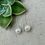 Thumbnail: Serenity Pearl Drop Earrings
