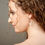Thumbnail: Veronica Disc Pearl Earrings