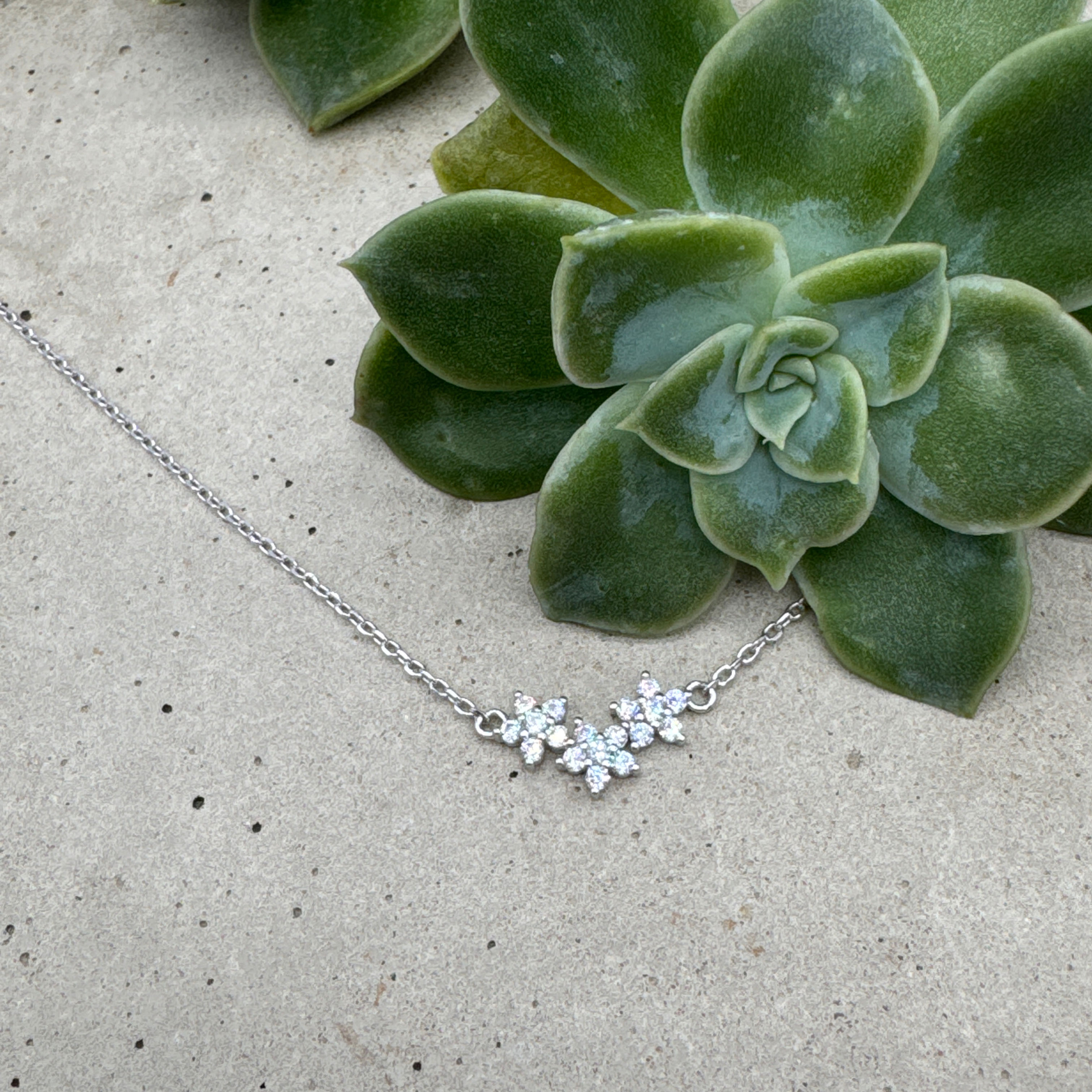 Trinity Bloom Necklace