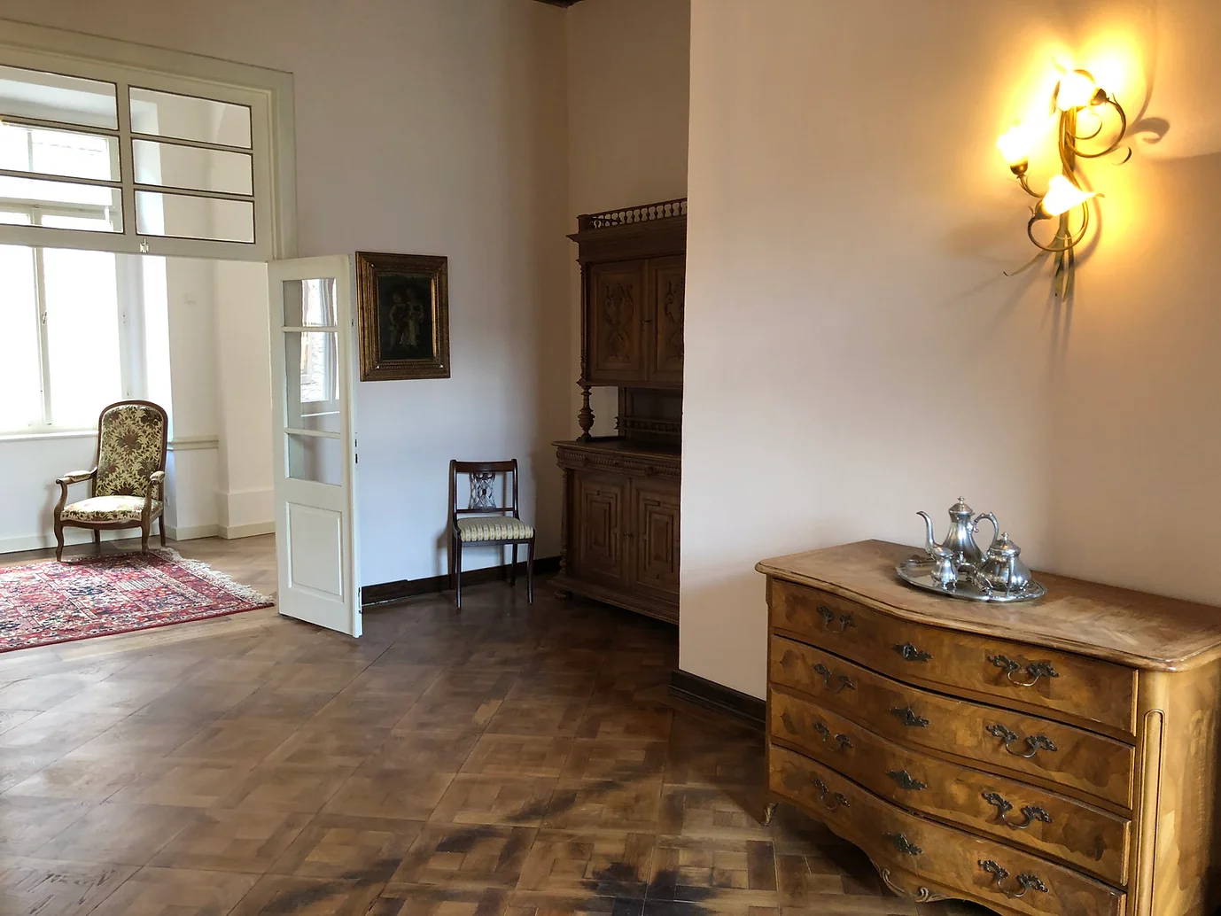 Innenansicht Schloss Gleina