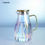 縮圖：2000ml Colored  embossed glass Water jug & 450ml mug   RGJ01